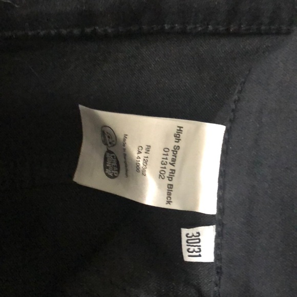 Super high waist black denim new - Picture 5 of 5